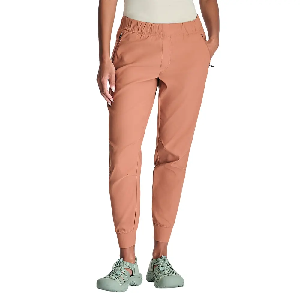 Eddie Bauer Women's Rainier Pull-On Classic Fit Joggers - Outdoor Hiking, 2-Way Stretch, Water-Repellent, UPF 50+