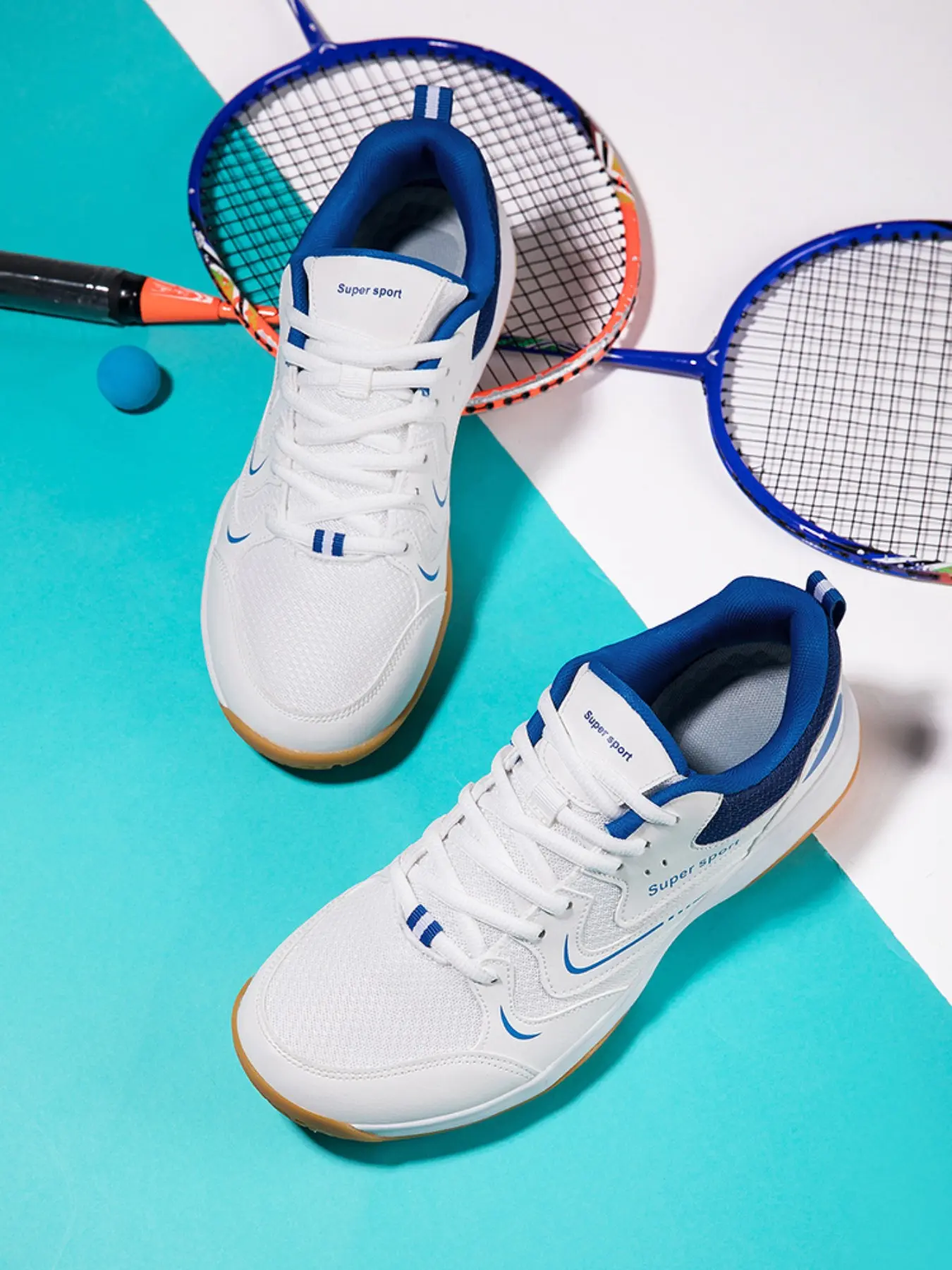 Unisex Volleyball Shoes, Tennis Shoes, Ping Pong & Badminton Shoes, Athletic Shoes, Anti-Slip Durable Design, Comfortable for Sports Training