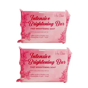 2 Bars Her Choice PH Intensive Glow Bar | Exfoliating AHA/BHA Soap - 120g