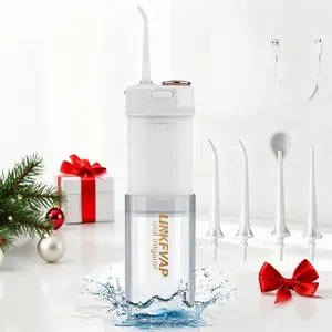 Water Dental Flosser for Teeth, Cordless Oral Irrigator Waterflosser, Rechargeable Water Teeth Cleaner Pick,Home & Travel Collapsible Water Flossers for Teeth & Braces Care