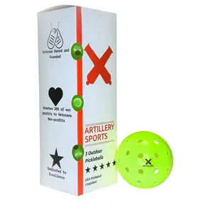 5-Star Series - Outdoor Pickleballs - 3 Pack