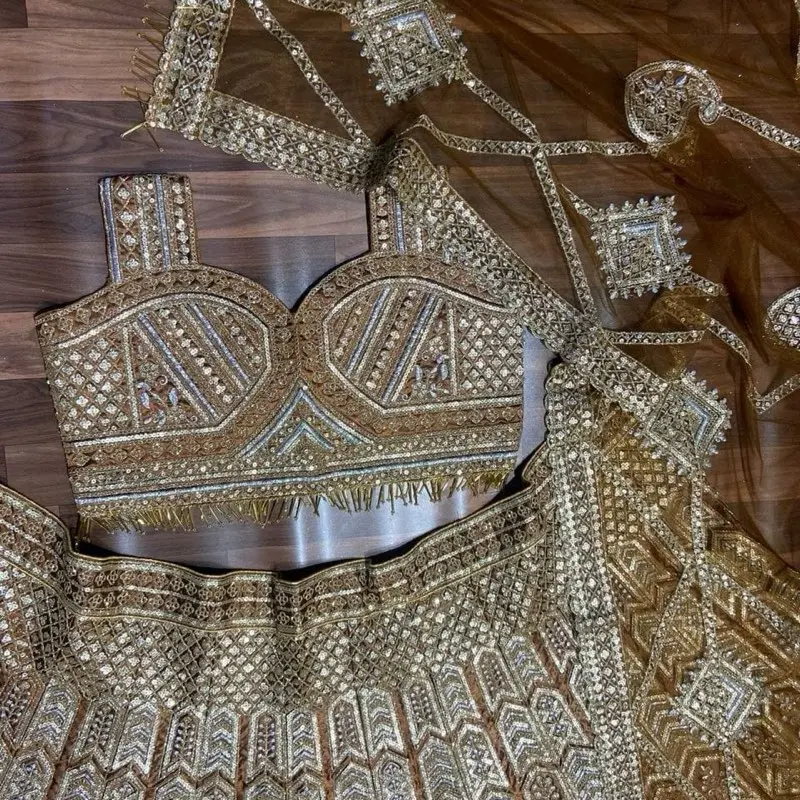 Women's Casual Unstitched Lehenga, Womenswear Traditional Ethnic Wear for Daily Occasions