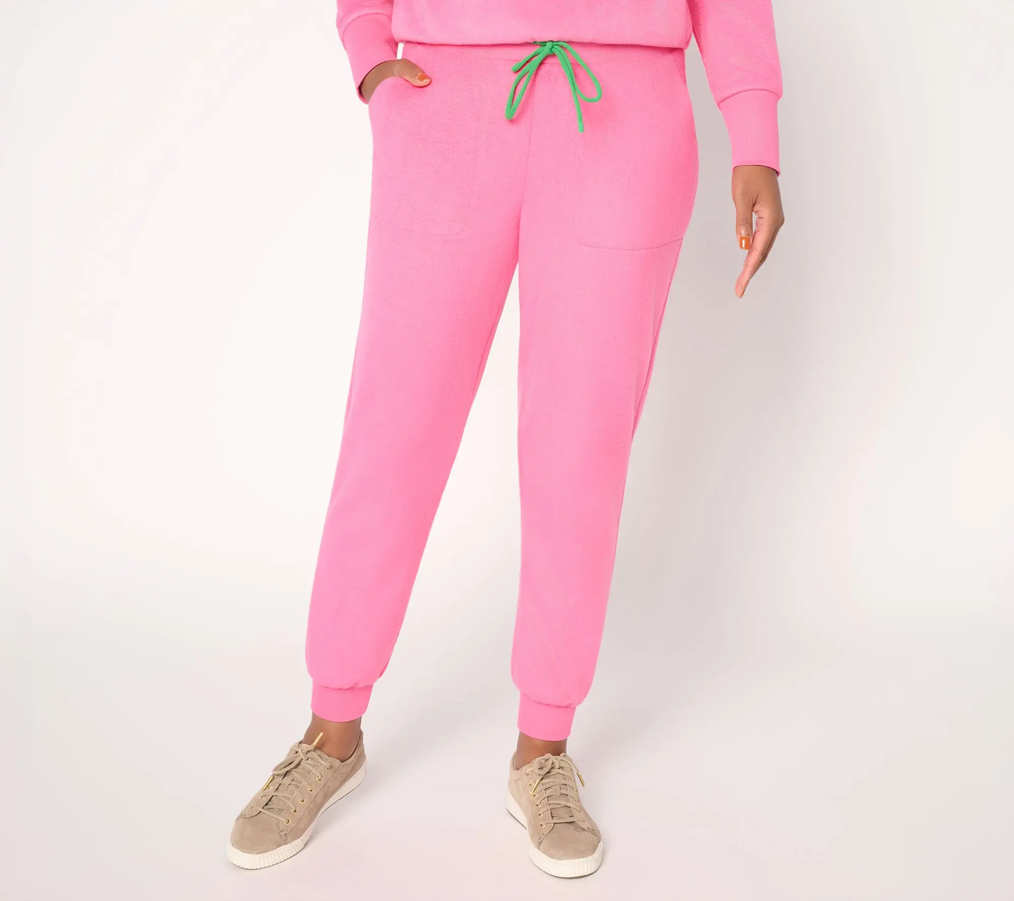 Mally Roncal Merry Mally Regular Sherpa Jersey Joggers