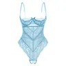 Avidlove Sexy Lingerie for Women with Underwire Lace Teddy Lingerie Bodysuit One Piece Babydoll Nightgown Adjustable Feminine Floral Womenswear Stockings Straps Soft Fabric Basic Minimalist