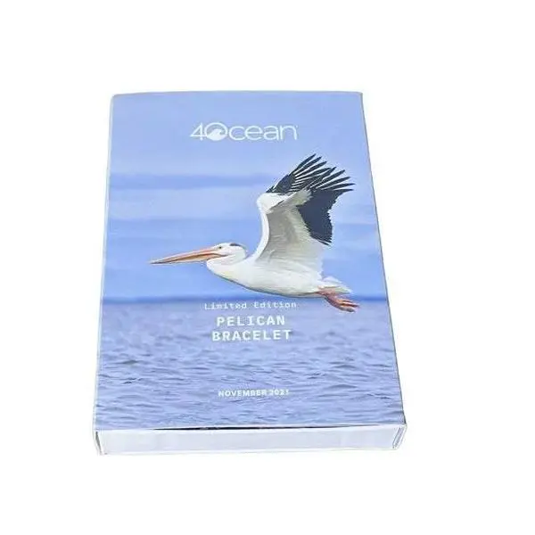 4Ocean Limited Edition Boxed Pelican Braided Bracelet November 2021 NEW
