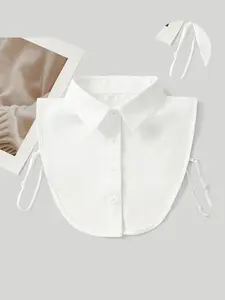 Elegant Detachable Elastic Shirt Collar, Sharp Fake Collar with Moderate Decoration, Suitable for Daily, Perfect Gift