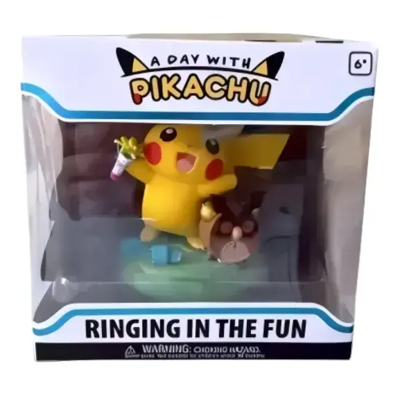 Funko Pokemon A Day with Pikachu Collectible Figure - Unisex, All Ages Non-Sports Trading Card Accessory