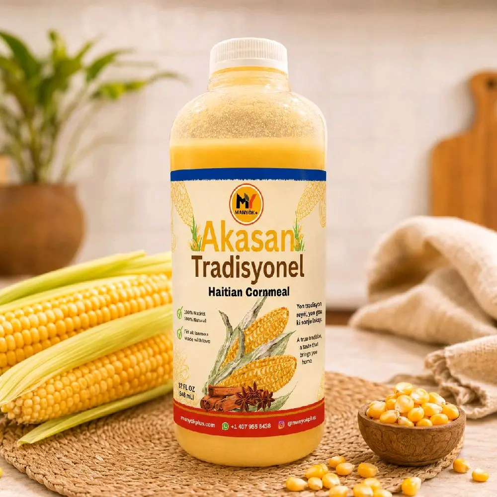 Akasan Traditional Certified Organic Refrigerated Cornmeal Porridge Mix, Plant-Based Gluten-Free Food and Snacks, Flavor