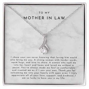 To My Mother In Law Gift, Mother Gifts, Mother In Law Necklace, Wedding Gifts