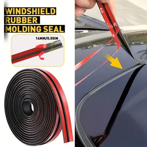 electric dipstick 1Pcs Car Windshield Rubber Molding Seal Trim Universal For Windscreen Sunroof Rear Trunks 20ft 6M