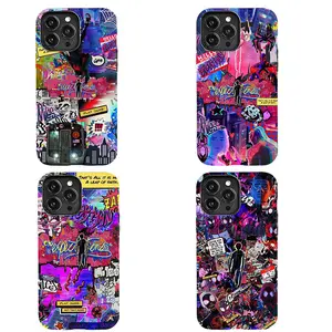 Miles Morales Graffiti Tough Phone Case Suitable for iPhone 17-11 Pro Max/Plus and  Samsung Galaxy S23-25