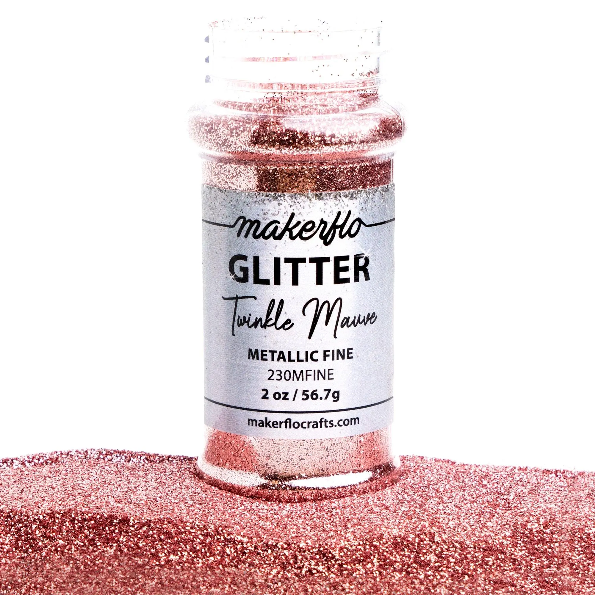 Twinkle Mauve  Fine glitter