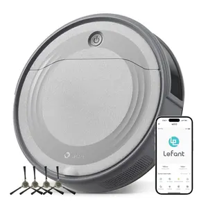 Lefant Robot Vacuum Cleaner with 4500Pa Suction, PSD Obstacle Avoidance, WiFi/App/Voice Control,Ideal for Pet hair, M310