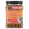 JUST TRY Cat Taurine Chews, Chicken Flavor - Supports Heart Health, with Coenzyme Q10, All Ages Feeding Treats, Indoor Cat Training Snacks, 16 OZ