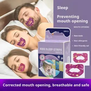Shadeur Back Tape – Black Gentle Adhesive Mouth Tape for Sleep, Sports Accessory to Relieve Snoring, Correct Mouth Breathing & Support Oral Care for Kids