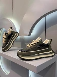 men's fashionable letter design lace up low top sneakers, trainers for men, breathable running sneakers, male all-match round toe shoes for daily wear, walking shoes