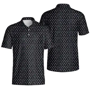 Shirt - Funny Golf Polo for Men, Father's Day Gift, Breathable Athletic Menswear