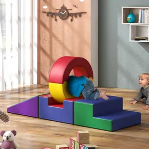 Christmas gift idea,Topwin Round Play Blocks – Stackable Modular Building Set for Creative Play & Learning Slide