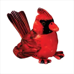 Real Planet™ Red Cardinal Realistic Plush Stuffed Animal