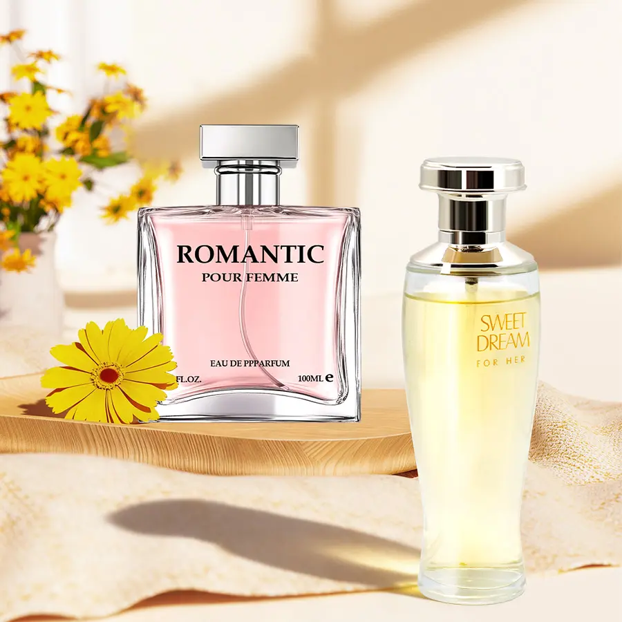 Women's 2-Pack 200ml Christmas Floral Oriental Eau de Parfum Bottle Fragrance Sets - Rose, Chamomile, Peony & Jasmine Floral Bouquet with Spice Warmth, Elegant Box for Holiday Romance, Christmas Parties, Aromatic Fragrance Sets, Bottled Mixed Fragrance Se