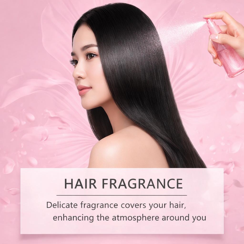 Natural Peach Oolong Fragrance Spray - Sweet Fruit Tea Scent Body Mist | Light & Fresh Daily Perfume for Women Spray floral elegant scentual fruit sweet Eau de Parfum long-lasting fragrance gourmand fragrance e daily portable