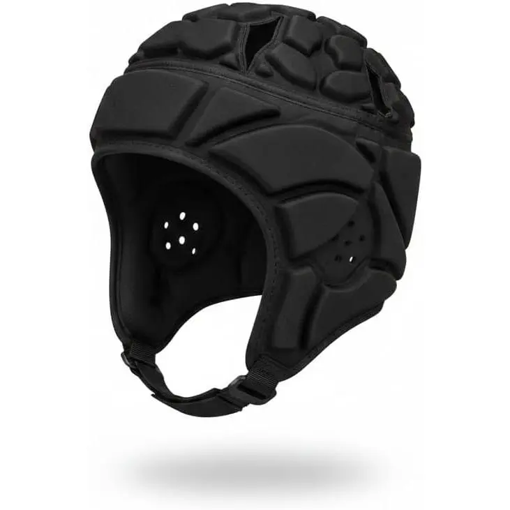 CRATUS Soft Shell Helmet - Adult Unisex Athletic Protective Gear with Removable Pads, Adjustable Straps, Anti-Collision Design, Lightweight Padding for Flag Football, 7v7, Rugby (Alternative Helmet Protective Gear), Anti-Collision Protective Gear