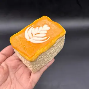 Frozen butter cappuccino cake taba squishy toy