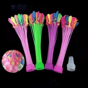 333/555 PCS Quick Fill Self Sealing Mini Water Balloons, No-Tie Summer Water Fight Toys for Pool Beach Family Outdoor Party