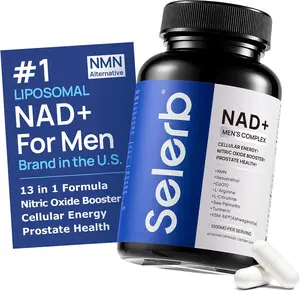 Men’s NAD+ Formula Capsules – Daily Nutritional Supplement, 60 Capsules