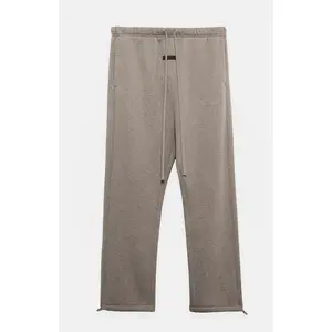 Fear of God ESSENTIALS Men's Homestead Heather Piping Fleece Relaxed Sweatpants