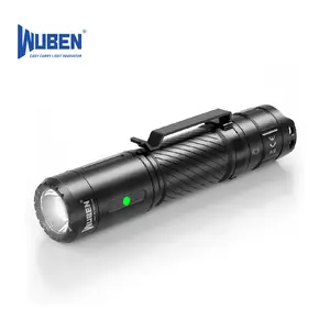 WUBEN C3 1200 Lumens EDC Portable Outdoor Flashlight with Strobe, USB-C Rechargeable, 6 Modes, Long Battery Life, Waterproof – Perfect for Camping, Emergencies, Hiking, Outdoor Use, TiktokShopBlackFriday
