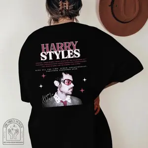 Harry Styles T-shirt, Kiss All The Time Merch Tee, Disco Pop Concert Fan Tee, Vintage Style, Cool Trendy Merch, Streetwear For Fans