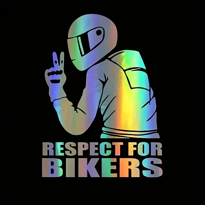 1 piece creative motorcycle sticker, motorcycle helmet sticker, car bumper sticker, suitable for motorcycles