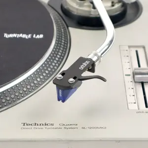 Ortofon: 2M Blue Cartridge Mounted on SH-4 Headshell (Black)