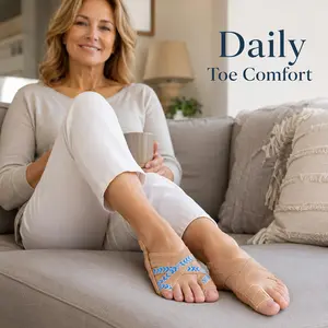 Bunion Corrector for Women and Men,Union Relief Protector Guards for the Thumb and Little Toe,Toe Corrector for Left and Right Foots, 1 Pair Manicure Nail, Nail Care, Adults