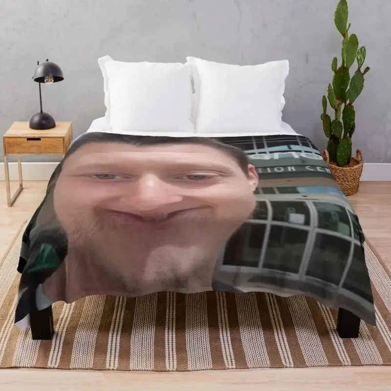 Daniel Larson selfie Throw Blanket Polar blanket Extra Large Throw Blanket sofa Furry Blanket blankets for beds throw blanketFather's Day, Thanksgivi