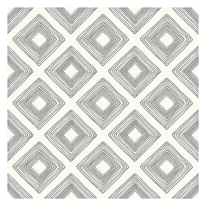 Diamond Sketch Sure Strip Wallpaper Double Roll ME1579