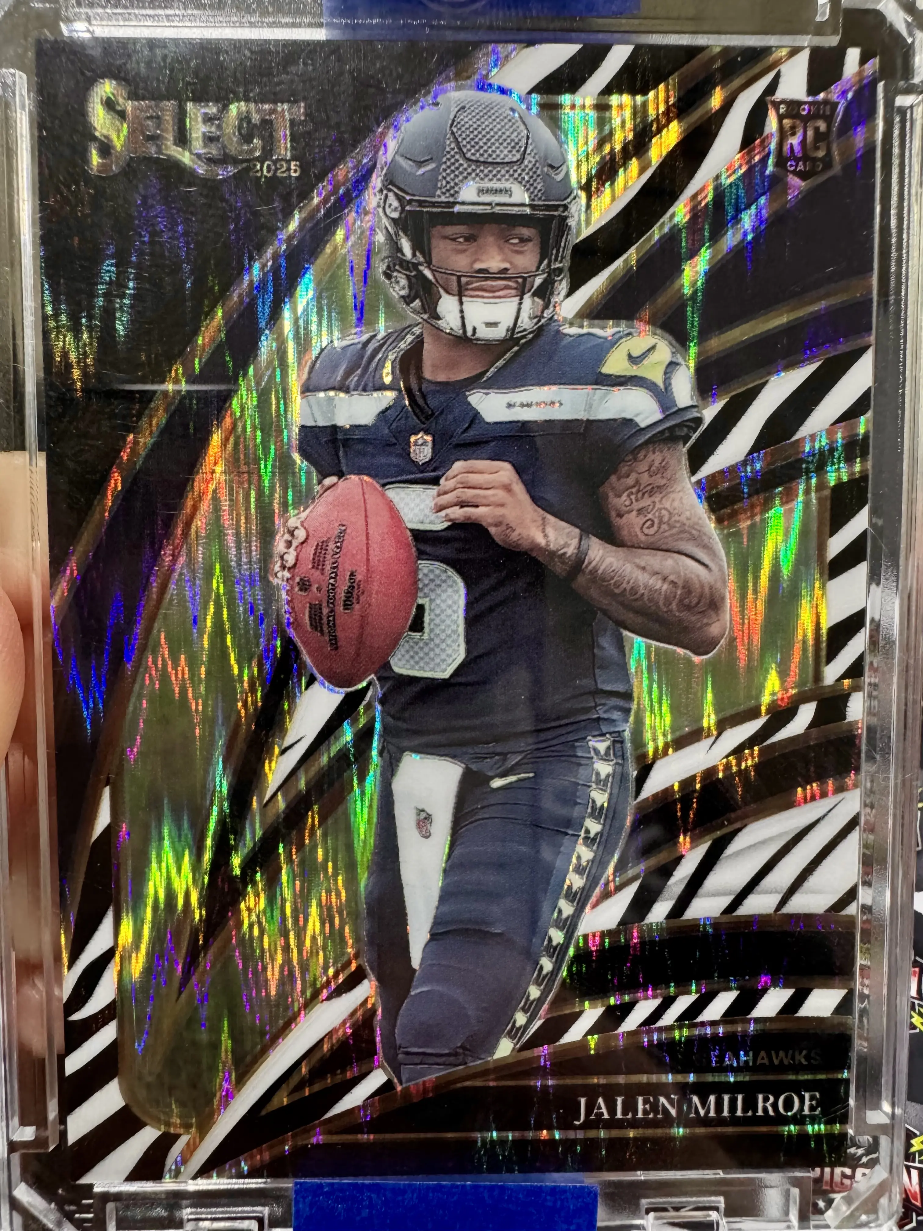 (1) Jalen Milroe (Zebra) Case Hit [Raw Single]