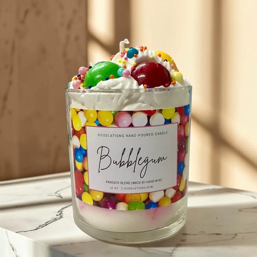 Doodlations Boutique Candle | Bubblegum Doodlations Boutique Candle | Bubblegum