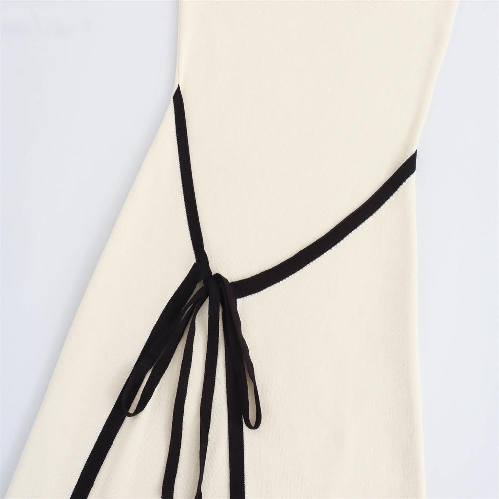 Fashionable Slim-fit Knitted Sleeveless Tube Dress