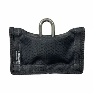 Lockgaiter Padlock Cover with Master Lock – Made in Maine, USA Weather Protection Outdoor Use Craftsmanship Storage Unit