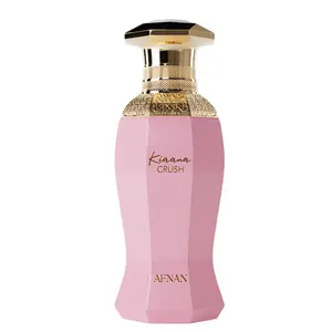 Afnan Kiaana Crush W EDP 3.4oz - Bold Exotic Fragrance with Saffron Passionfruit Patchouli Agarwood Notes, Aromatic Woody Fragrance, Bold Scents