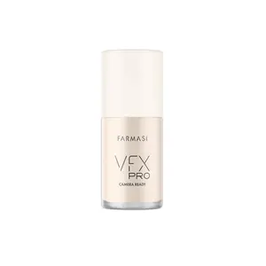 Farmasi VFX Pro Camera Ready Foundation Alabaster 00 Neutral - Oil-Free Matte Finish with Earth Marine Water for All-Day Radiance