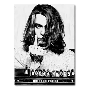 Blow Mugshot in Ink Art