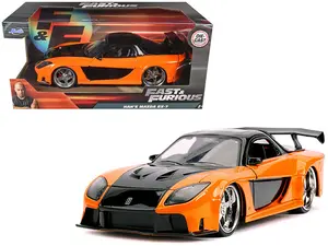 Jada 1:24 Fast & Furious Han’s Mazda RX-7 Orange & Black