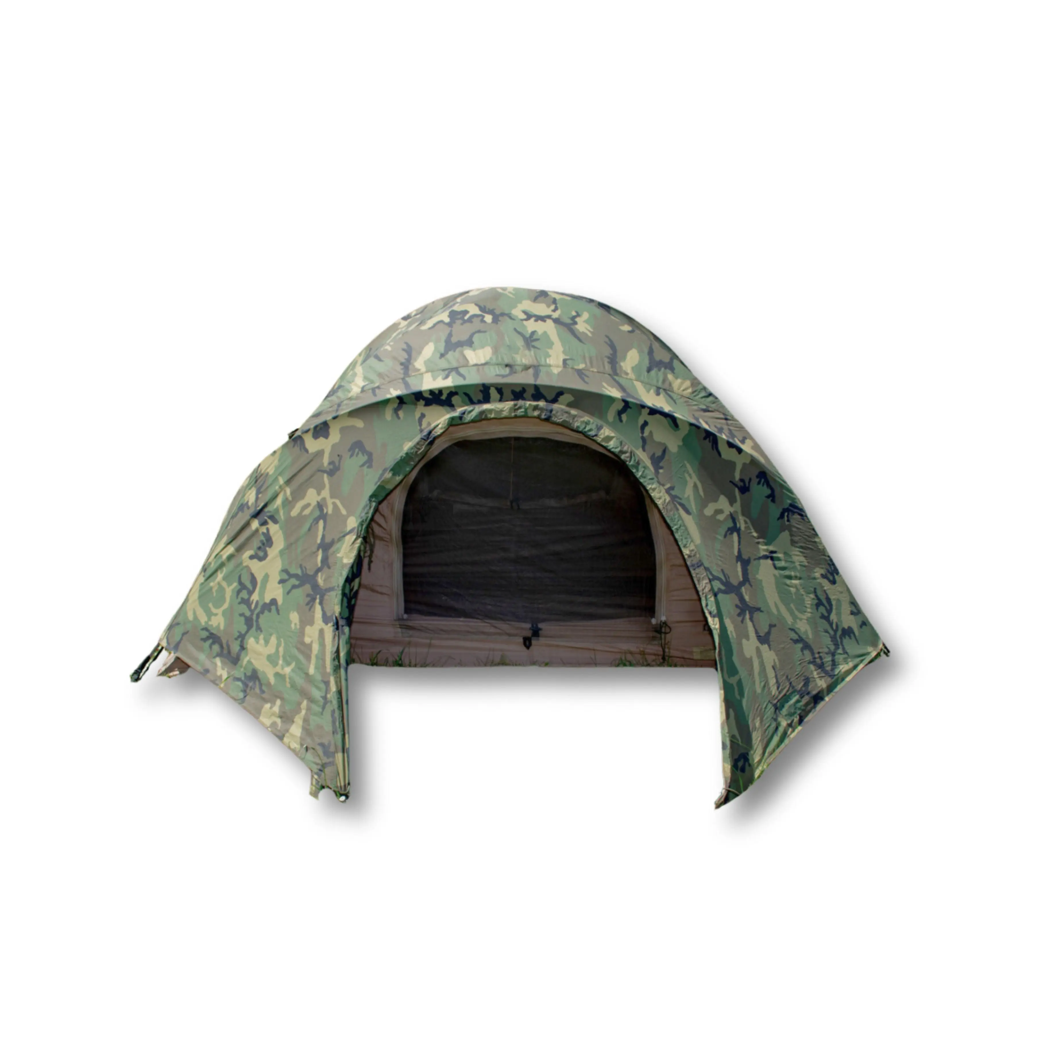 Two Person Combat, USGI - Woodland Camo Tent Two Person Combat, USGI - Woodland Camo Tent