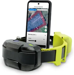 Dogtra No-Subscription GPS Dog Fence - Outdoor, Phone-Connected, Bluetooth-Enabled, App-Controlled Wireless Boundary System for Large Properties