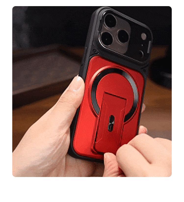 Multifunctional Lens Protection Case with Invisible Stand & Camera Protection for iPhone Multifunctional Lens Protection Case with Invisible Stand & Camera Protection for iPhone