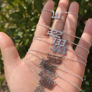 Angel Number Necklace (777)