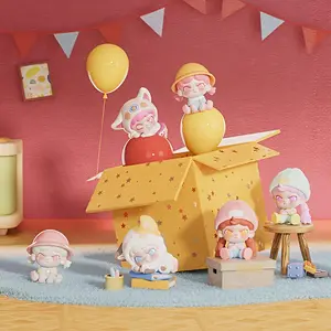 DORA Daily Outfit Swaps mili series figures DIY-ready materials for crafting phone straps, charms & keychains